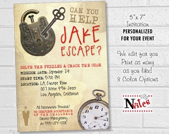 Escape area puzzle Etsy graphic regarding Printable Escape Room Puzzles known as Escape place puzzle Etsy